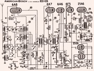 Bosch 623 schematic circuit diagram